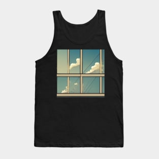 Window cleaner | Comics style Tank Top